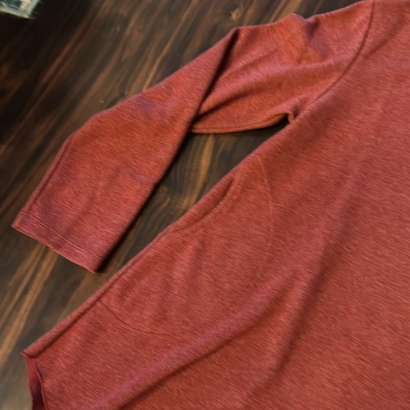 Red Flutter Turtleneck Sweater - Picture 2 of 3